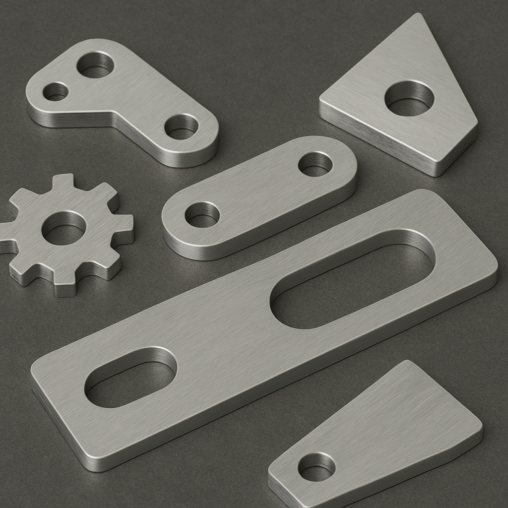 Stainless Steel 316#4 Brushed Custom Laser Cut