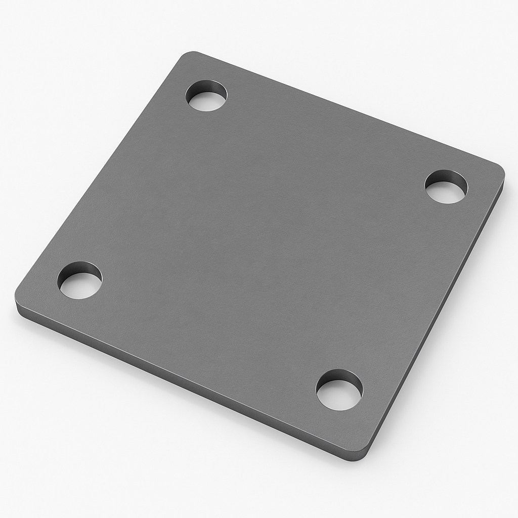 Heavy-Duty Steel Base Plate